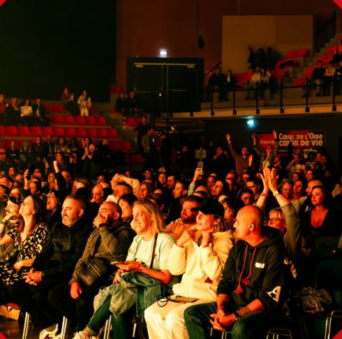 Cheminots et familles lors d'un concert offert par le CASI PNO