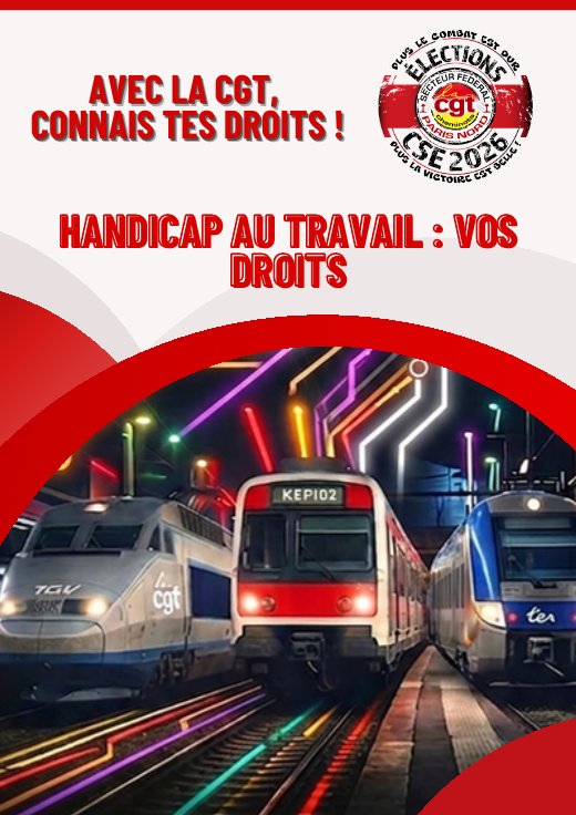 Couverture du livret : Handicap au travail : vos droits