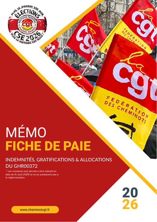 Couverture du livret « Mémo fiche de paie 2026 — Indemnités, gratifications & allocations »