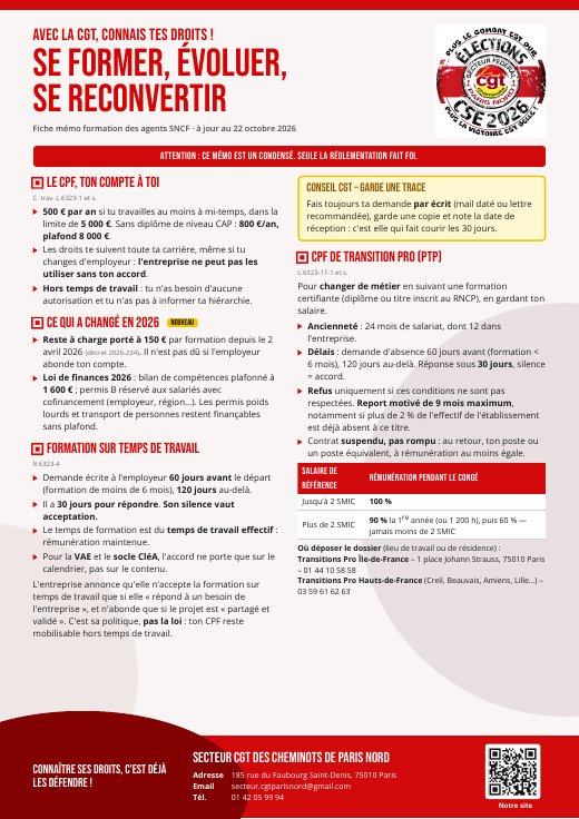 Couverture du livret : Se former, évoluer, se reconvertir