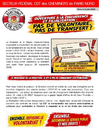 Aperçu du tract